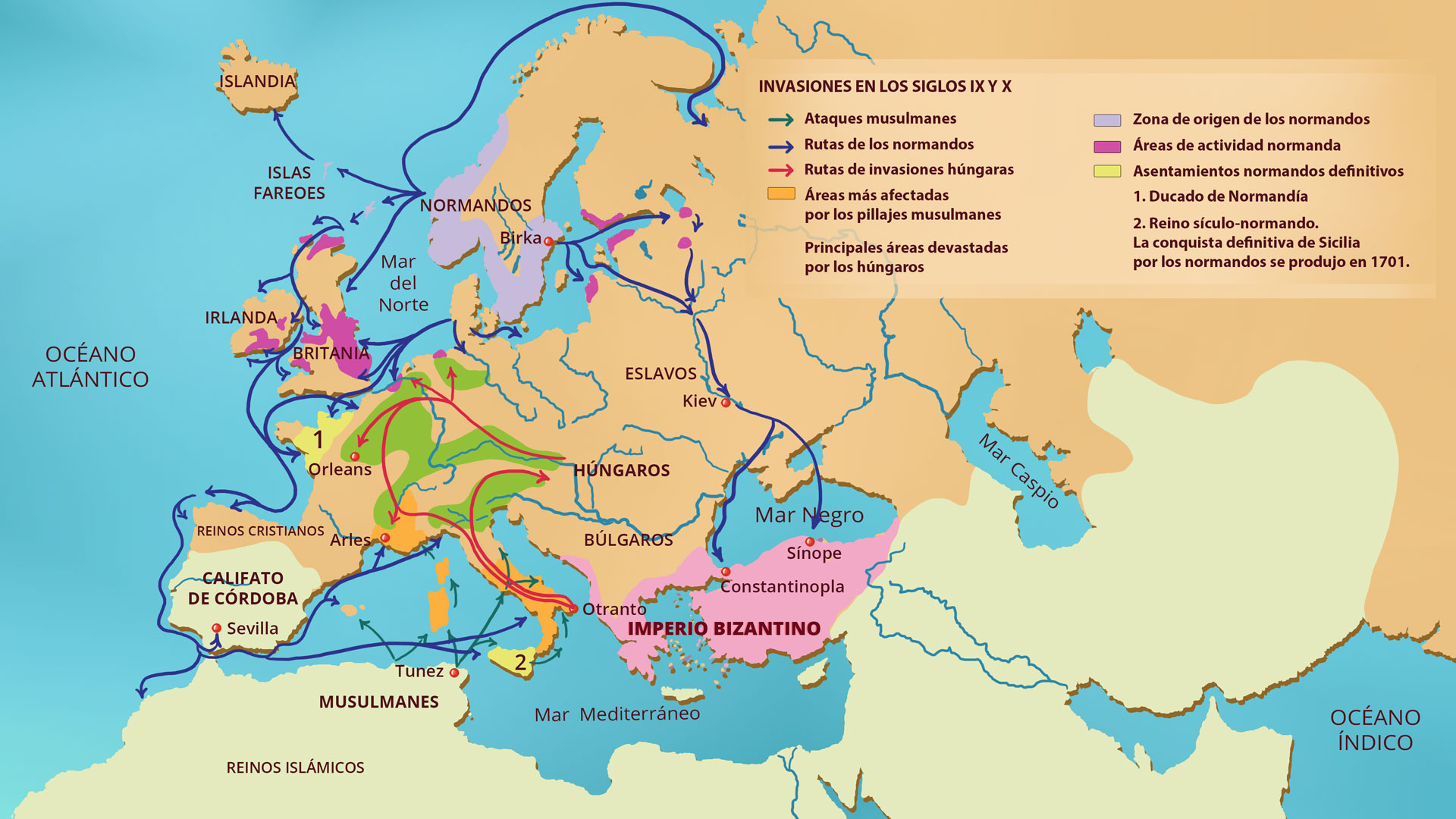 Invasiones siglo IX
