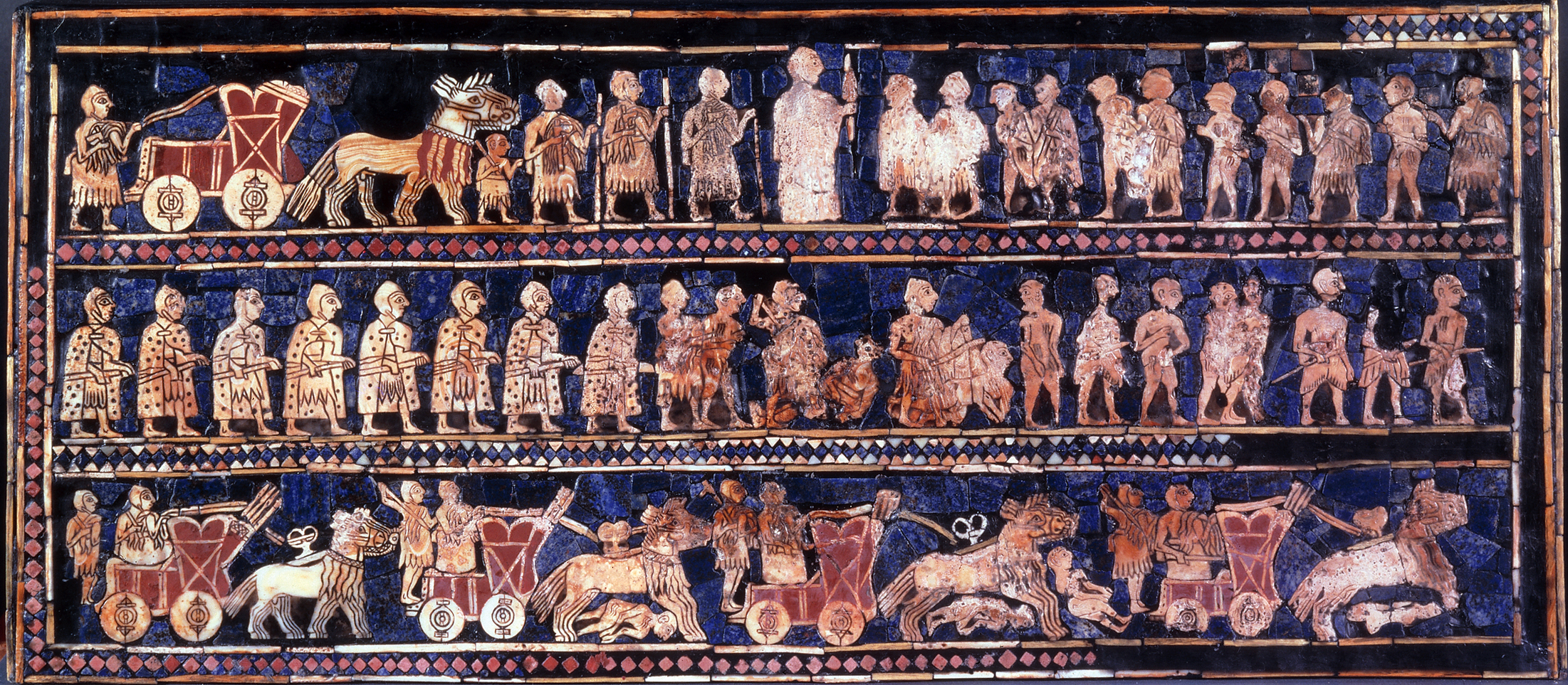 Estandarte de Ur, Sumeria (2600-2500 a.C.)