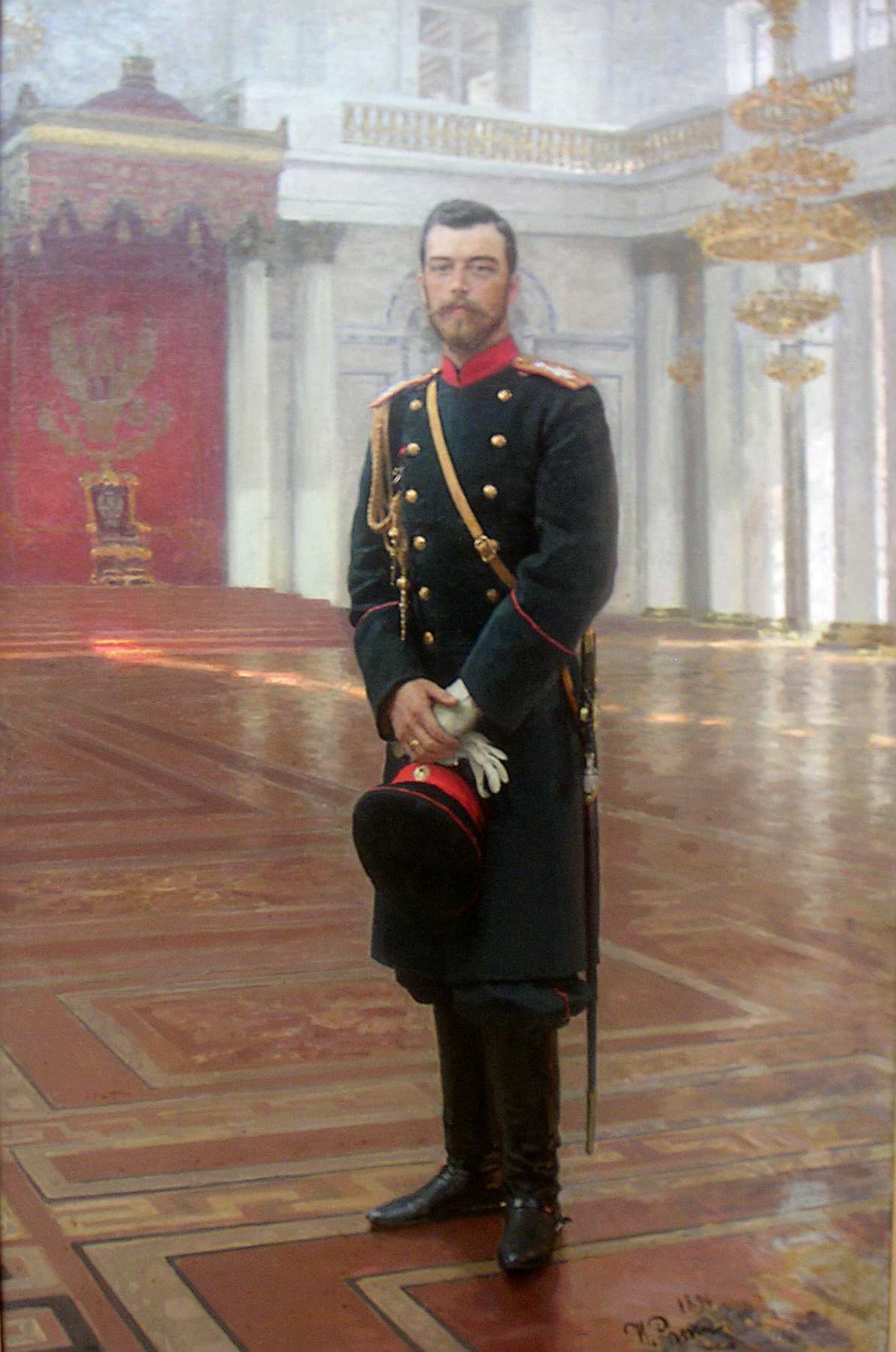 Retrato del Emperador Nicolás II