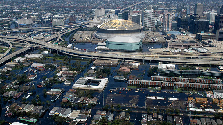 Nueva Orleans, Luisiana, efectos del huracán Katrina
